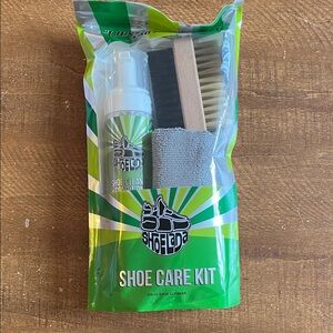 Shoelada Shoe Care Kit with Brush, Cloth and Cleaner